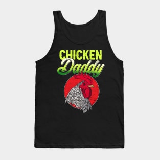 Chicken Daddy funny Tank Top